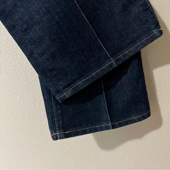 Old Navy Women’s Jeans Blue Size 12 S The Diva Lowest Rise Bootcut Dark Wash - Picture 7 of 7